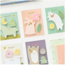 Wholesale Super Cute Animals Assorted Creative Sticky Notes,